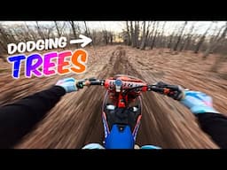 INTENSE High-Speed Motos through the WOODS!