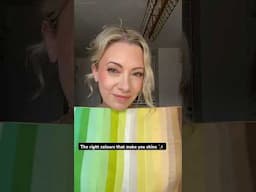 The power of Good vs. Bad colours.#colouranalysis #coloranalysis