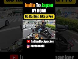 Japan Street Go Karting Experience #shorts #minivlog #shortsvideo