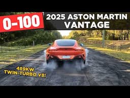 2025 Aston Martin Vantage review: 0-100 & POV test drive