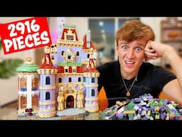 Building The NEW Lego Disney Castle *my poor fingers*