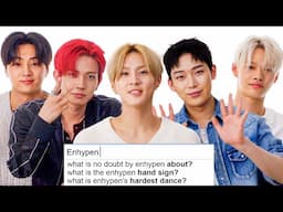 ENHYPEN Answer The Web's Most Searched Questions | WIRED