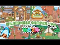Wilderness Camper Van Build! 🚐 | Toca Boca World (Makeover) Toca Boca