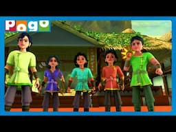 Pandavas 🏹| Teamwork Ka Asli Tufaan!! 😍| Kids Cartoon 😎| Best Cartoon 🥳| @PogoChannel