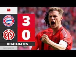 Bayern One Step Closer! | FC BAYERN - MAINZ 05 | Highlights | Matchday 31 – Bundesliga 2024/25