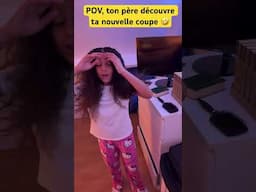 Abonne-toi si tu aimes la coupe 🤣 #humour #humoristefrancais #24heures #challenge #drole ￼