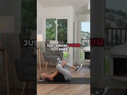 Figure Four Stretch ☀️ #stretchingexercises #stretching #workoutathome