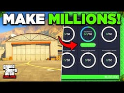 How To Make MILLIONS With The HANGAR In GTA 5 Online! (Solo Money Guide 2025)