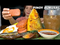 FILIPINO BREAKFAST TINAPA TALBOS NG KAMOTE RITONG TALONG |MUKBANG PHILIPPINES