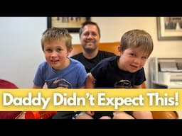 Autistic Boys Surprise Dad for Father's Day