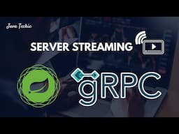 Spring Boot + gRPC  Server Streaming Explained | Real-Time Stock Update Example @Javatechie