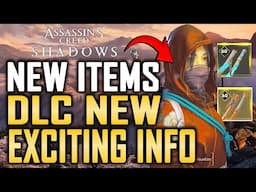 Assassin's Creed Shadows NEW GEAR, CONTENT - DLC Update with New Weapon, Gear - Biggest Update
