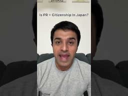 Is PR equal to Citizenship in Japan?