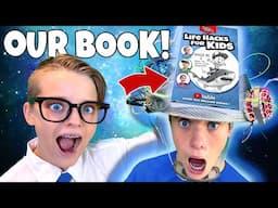 "Our NEW BOOK just dropped… into River’s BRAIN?! 🤯”