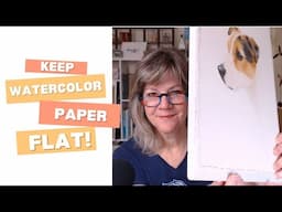 How to Stretch Watercolor Paper