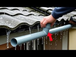 Amazing inventions of a 60 year old plumber! Simple 3 in 1 idea from PVC pipes and empty bottles