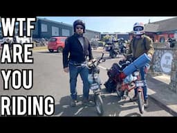 Can you Tour on a Vintage 50cc Moped | Tiny Bike Tour 3 | Clark Scamp Moped Road Trip