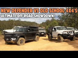 NEW DEFENDER VS OLD SCHOOL 4X4's | ULTIMATE OFF-ROAD SHOWDOWN! 4K