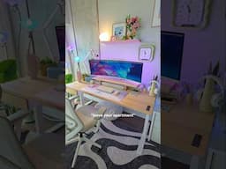 My setup / gaming room if it could talk: #pcgaming #desksetup #cozysetup