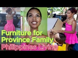 🇵🇭 Filipina Gives Dresser, Bed Mattress & More to Province Family OFF GRID ISLAND PHILIPPINES LIVING