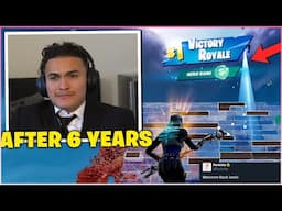 FaZe JARVIS Plays FIRST GAME of FORTNITE After 6 YEARS & Gets His FIRST WIN!
