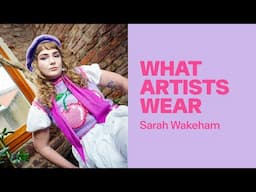 What artists wear...Sarah Wakeham