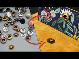 How to Fit Press Studs - It's Easier Than You Think