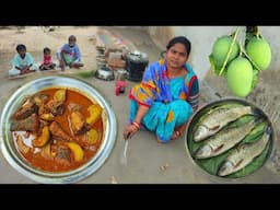 Fish Mango Curry Village Style |Fish recipe |Village Cooking |village food