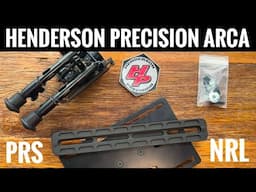Review of Henderson Precision Universal ARCA Rail #prs #precisionrifle #nrl