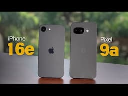iPhone 16e vs Pixel 9a: Budget Flagship DUEL! Camera, Performance, Battery & Value Compared!