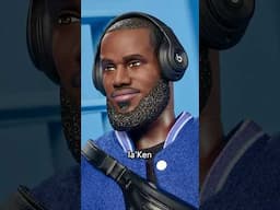 They made Lebron into a KEN Doll😂