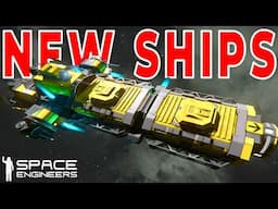 First Look at NEW Cargo Ship Encounters in Space Engineers Fieldwork Update
