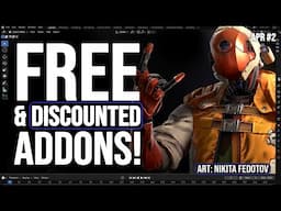 Free & Newly Discounted Blender Addons & Stuff You Probably Missed!