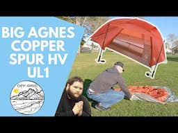 Big Agnes Copper Spur HV UL 1 | First Look
