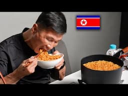 North Korean tries Korean Ramyun for the First Time