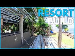 Building a dive resort one  brick at a time