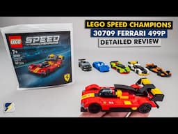 LEGO Speed Champions 30709 Ferrari 499P Hypercar polybag detailed review & comparison