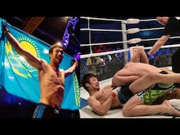KAZAKH PHENOMENON DESTROYED Polish berserker in a few seconds! Incredible Shavkat Rakhmonov!