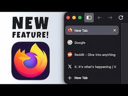 Firefox Vertical Tabs Are FINALLY Here!