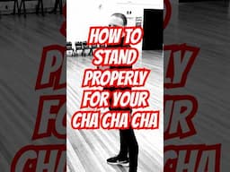 Balance your weight in Cha Cha Cha