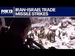 Iran and Israel trade missile strikes and threaten more to come