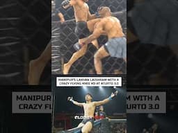 CRAZY FLYING KNEE KO from Manipur's Lakhan Laishram at Aturto 3.0