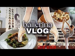 Student VLOG | week off school, vintage shopping, dance teacher life, GRWM makeup tutorial, unboxing
