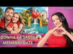 Romantic Date O Bhi Itni Mehangi ₹3,75,00,000 | Mr Beast | $1 vs $500,000 Romantic Date #reaction