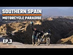 NO sleep won't stop me - RIDING GORAFE DESERT in SOUTHERN SPAIN Motorcycle paradise! (S7-EP3)