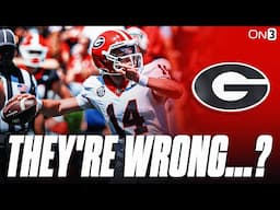 What People Are Getting WRONG About Georgia, Gunner Stockton