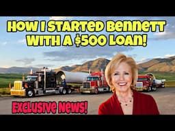 "How I Started Bennett With A $500 Loan" Exclusive Interview With Mrs Marcia Taylor