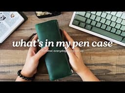 2025 Whats In My Pen Case