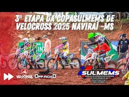 3ª etapa da Copa Sulmems de Velocross 2025, Naviraí–MS - Dias 12 e 13 de abril