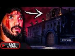 GHOST HUNTING in DEMONIC HAUNTED HOSPITAL *TERRIFYING LOCATION* (LIVE-STREAM)